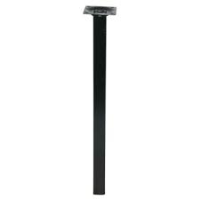 Pied De Table Diall 25 X 25 X H 700 Mm Noir Castorama Pied Meuble Pieds De Table Castorama
