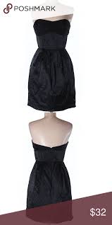 Laundry By Design Black Strapless Cocktail Dress Cocktail Dress Dresses Strapless Cocktail Dresses
