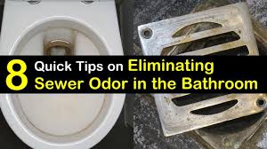 How To Get Rid Of Sewer Smell In The Bathroom 8 Quick Tips On Sewer Gas Smell Sewer Smell In Bathroom Smelly Drain