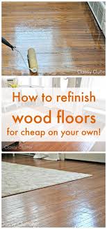 How To Refinish Wood Floors Refinish Wood Floors Diy Home Repair Refinishing Floors