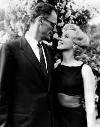 Marilyn Monroe With Her Husband Arthur Miller Marilyn Monroe Poster Marilyn Monroe Marilyn