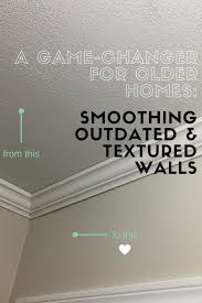 Smoothing Outdated Textured Walls A Little Kooky In 2020 Textured Walls Remove Textured Ceiling Removing Textured Walls