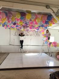 Balloon Ceiling Balloon Ceiling Balloon Ceiling Decorations Garage Party