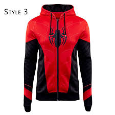Spiderman Hoodie Marvel Clothes Mens Fashion Casual Fashion