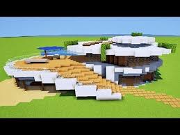Tuto Maison Moderne Architectuurontwerp Conceptarchitectuur Futuristischearchitectuur Maison Mode Minecraft Haus Minecraft Haus Ideen Minecraft Villa