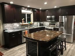 Carriage House Bourbon Cabinetry Featuring A Hand Crafted Island Top Kitchen Remodel Small Home Decor Kitchen Interior Design Kitchen