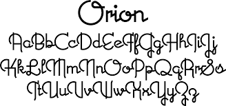 Orion Font By Alphabet Soup Font Bros Lettering Styles Alphabet Different Lettering Styles Font Styles Alphabet