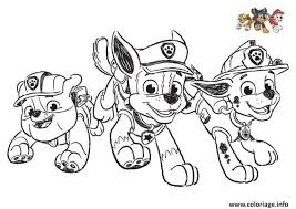 Coloriage Pat Patrouille Chase Marcus Ruben Dessin A Imprimer Coloriage Pat Patrouille Dessin Pat Patrouille Pat Patrouille A Colorier