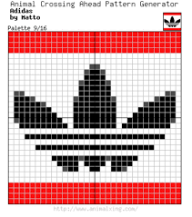 Adidas Classics Palette 9 16 Animal Crossing Animal Crossing Qr Qr Codes Animal Crossing