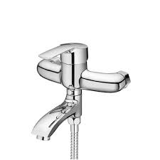 Contemporary Chrome Shower Valve Wall Mount Shower Diverter Valve With Tub Spout