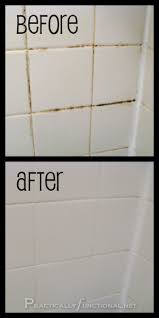 2 Ingredient Homemade Grout Cleaner Homemade Grout Cleaner Clean Tile Bathroom Cleaning Hacks