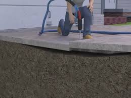 How To Lift Cracked Uneven Concrete Driveways With Foam Video Concrete Driveways Concrete Patio Patio Makeover