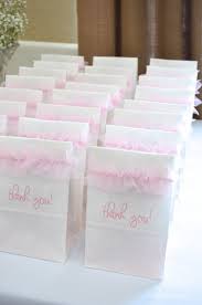 An Easy Diy Party Favor Bag Idea For A Ballerina Party These Would Be So Easy To Make Baby Shower Princess Ballerina Baby Showers Tutu Baby Shower
