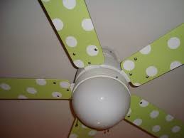 Painted Ceiling Fan Blades To Match Nursery Decor Obviously Use Purple Painting Ceiling Fans Ceiling Fan Ceiling Fan Blades