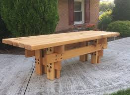 Japanese Style Cedar Garden Bench Garden Bench Woodworking Bench Woodworking