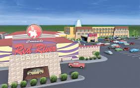 Front View Rendering Of The Comanche Red River Casino Hotel Designed By Hood Rich Architecture Casino Hotel Red River House Styles