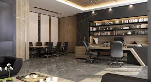Ceo Office Design And Visualization For A Well Known Company In Kuwait City Officedesigns Home Office Design Ceo Office Modern Office Design