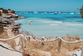 Cala Saona White Ibiza Formentera Sunset Views Ibiza
