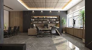 Ceo Office Design And Visualization For A Well Known Company In Kuwait City Executive Interior Design Office Cabin Design Office Interior Design