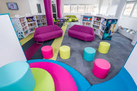 Milton Keynes Kingston Library Demco Interiors Inspiring Library Design Library Decor School Library Design Library Design