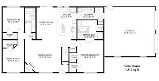 Simple Open Ranch Floor Plans Style Villa Maria Ranch House Plans Simple Ranch House Plans Open Ranch Floor Plans