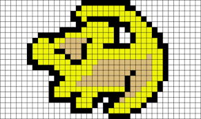 Simba Lion Pixel Art Pixel Art Pixel Art Design Pixel