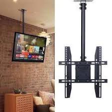 Adjustable Flip Down Pitched Roof Ceiling Tv Mount Up To 55 Lcd Led Plasma Vesa Ceiling Tv Tv Mount Over Fireplace Tv Hanging From Ceiling
