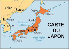 Carte Du Japon Voyages Cartes En 2020 Carte Japon Japon Tokyo Japon