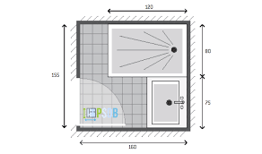 Exemple De Plan De Salle De Bain De 2 5m2 Plan Salle De Bain Salle De Bains Douche Italienne Plan Douche