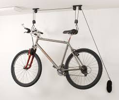 Ceiling Bike Storage Lift Hang Cycle Bicycle Garage Shed Mount Pulley Rack Hoist Bike Storage Garage Garage Bike Bike Storage Solutions