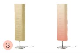 Ikea Lamps Ideas For Refreshing Refurbishing Ikea Lamp Paper Lampshade Floor Lamp Makeover