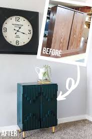 3 Laminate Cabinet Transformed Into Green Boho Style Cabinet Furniture Makeover Diy Furniture Projects Furniture Makeover Diy