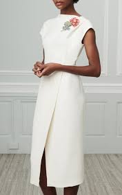 Cap Sleeve Cocktail Dress By Oscar De La Renta Now Available On Moda Operandi Cocktail Dress Classy Casual Cocktail Dress Summer Cocktail Dress