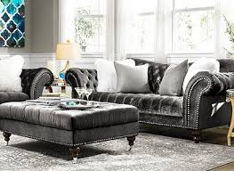Visit A Raymour Amp Flanigan Furniture Store Or Go To Raymourflanigan Com To See Amp Learn How To Decorate Aro Living Room Grey Furniture Living Room Decor