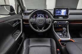 2019 Toyota Rav4 First Look New Look For The Suv Sales King Toyota Rav4 Toyota Rav4 2019 Toyota Rav4 Interior