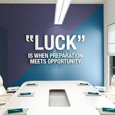 Luck Office Wall Art Office Design 3d Office Decor Etsy Office Wall Art Wall Decor Quotes Office Quotes Wall