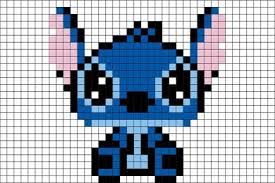 Resultat De Recherche D Images Pour Pixel Art Stitch Pixel Art Pattern Stitch Disney Pixel Art