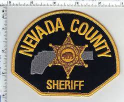 Nevada County Sheriff California Shoulder Patch New From The 1980 S Patches Nevada County Police Patches