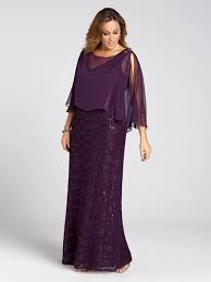 Laura Plus Lace Sequin Sheer Overlay Dress Plum Cute Dress Outfits Plus Size Evening Gown Best Plus Size Dresses