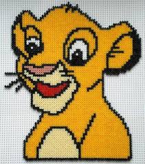 Simba Perles Hama Perle Tricoter Une Couverture