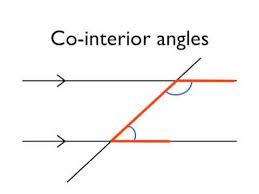 Angles In Parallel Lines Co Interior Angles Youtube Geometry Worksheets Math Help Math Classroom
