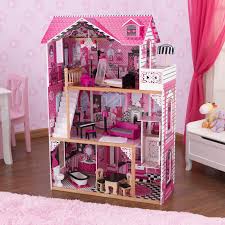 Kidkraft Pink Amelia Dollhouse Barbie Doll House Kids Furniture Kidkraft Dollhouse