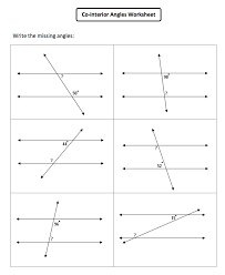 Parallel Lines And Angles Matematika
