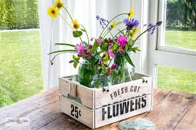 Stencil Garden Themed Ikea Crates Funky Junk Interiors Ikea Crates Funky Junk Interiors Funky Junk