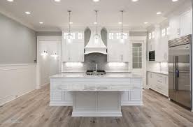 White Kitchen Cabinets Gray Walls Natural Wood Floors New 2017 Interior Design Tips And Ideas Grey Kitchen Walls Interior Design Kitchen Kitchen Interior
