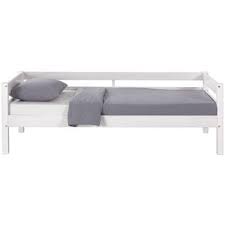Lit Banquette 90x190 Cm Andy Coloris Blanc Vente De Lit Enfant Conforama