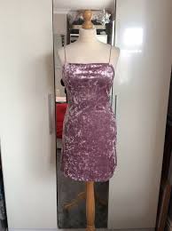 New Look Dusky Pink Crushed Velvet Bodycon Dress Size 10 Fashion Clothing Shoes Accessories Womensclothing D Velvet Bodycon Dress Dresses Bodycon Dress