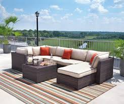 Outdoor By Ashley P450 Renway Sectional Seating Set Outdoor Patio Furniture Outdoor Furniture Modular Outdoor Sectional