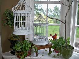Charming Set Of 2 Metal Birdcages In White H201063 Http Qvc Co Shop Valerieparrhill Country House Decor Bird Cage Decor Valerie Parr Hill