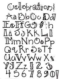 Creative Handwritten Alphabet Letters Lettering Alphabet Creative Lettering Hand Lettering Fonts